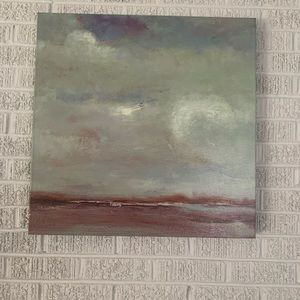 Oil on Canvas When Sky meets water and Earth 🌍